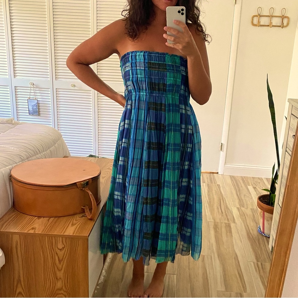 Free People Maxi Dress strapless